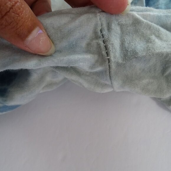 2 Pc Dreamsicle Blue Tie Dye T-Shirt and  Jogger Pants Girls Size M Loungewear - Picture 12 of 12